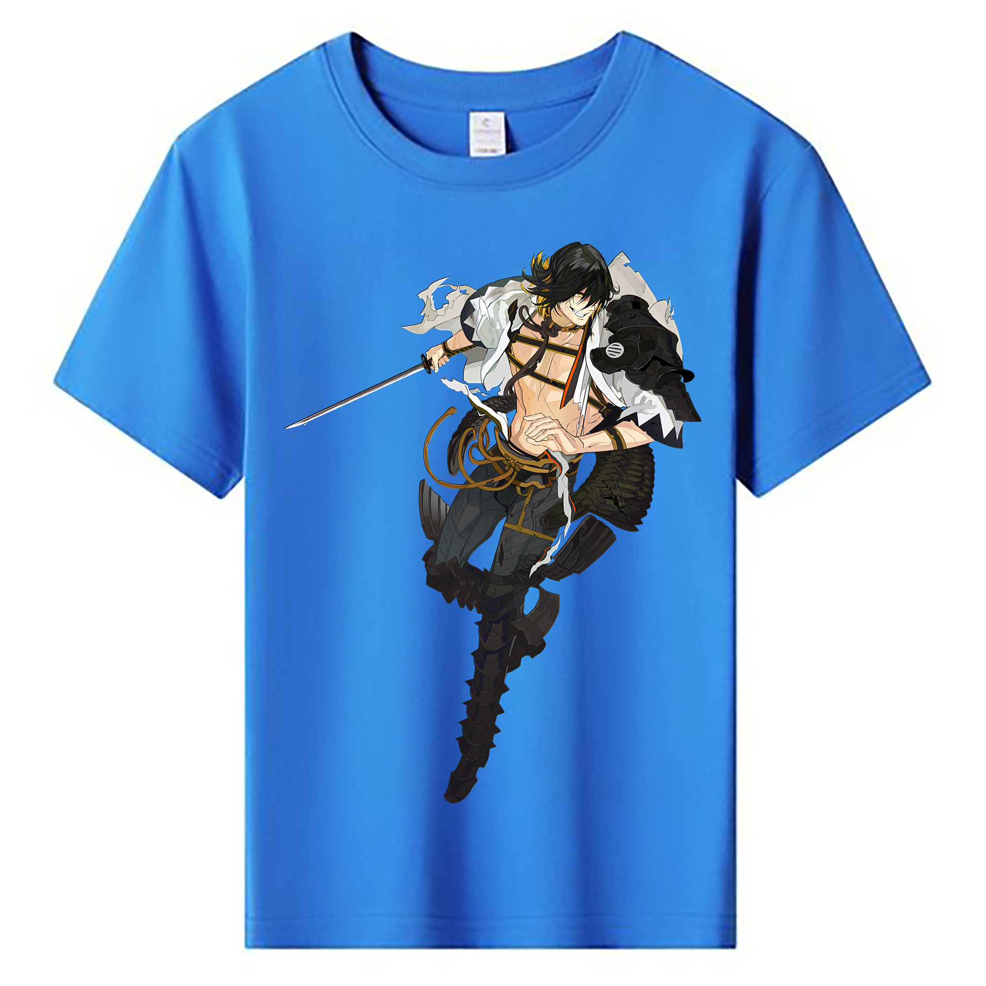（画像用） 刀剣乱舞 Touken Ranbu 綿100％キッズTシャツ（フロントプリント）